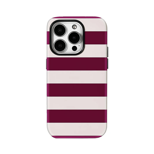 Burgundy Stripes